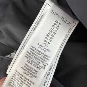 Spyder Gray Snow Bibs